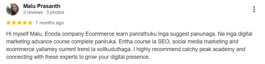 Customer Review 8